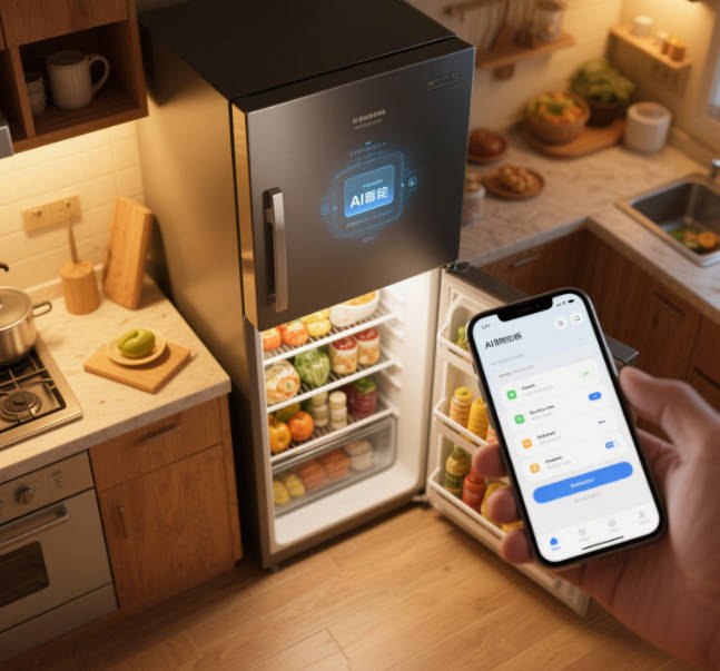 AI fridge mobile control